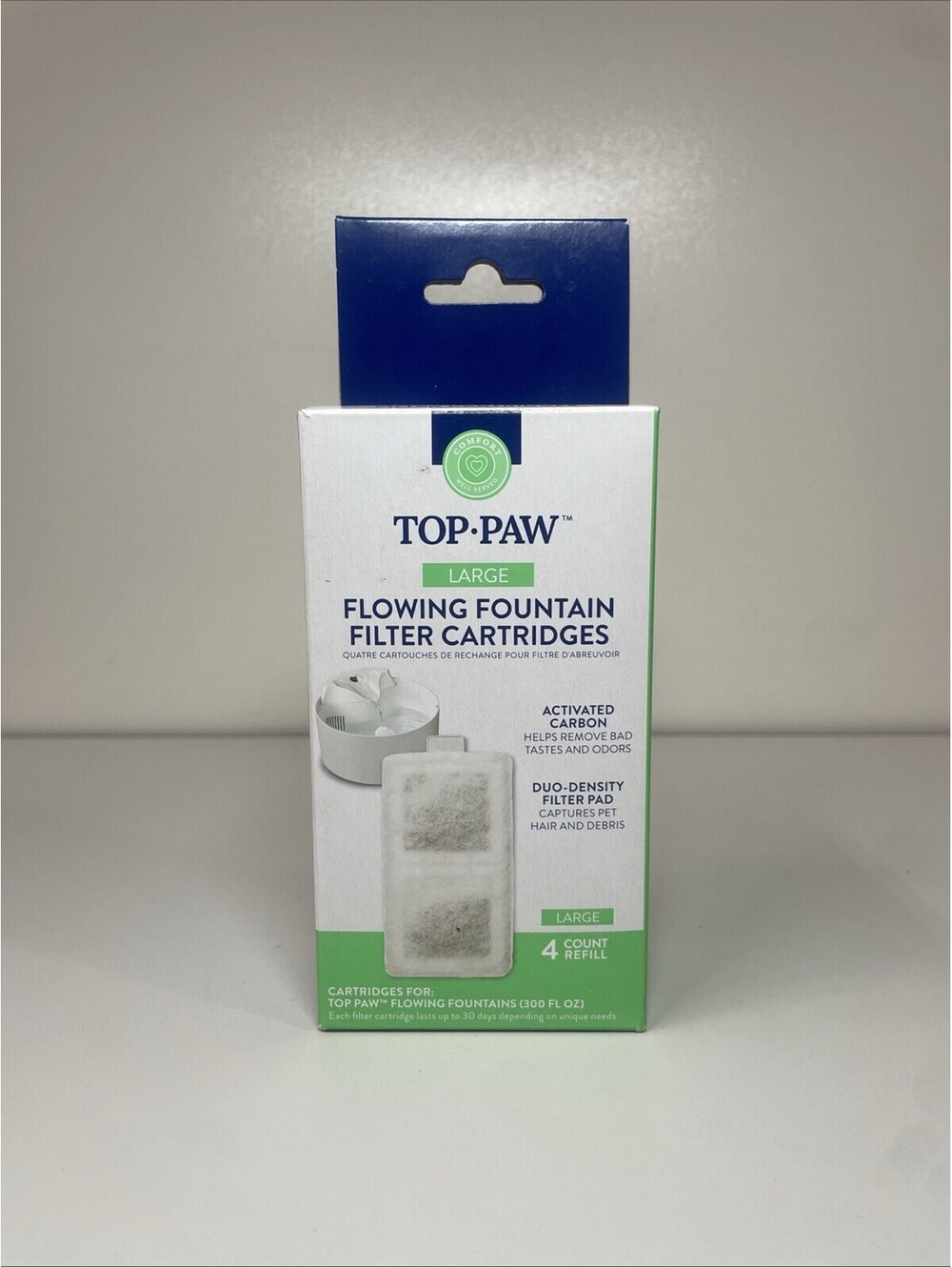 Top Paw Large Flowing Fountain Filter Cartridge
